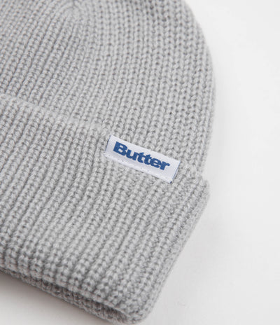 Butter Goods Wharfie Beanie - Grey / White