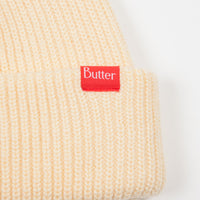 Butter Goods Wharfie Beanie - Ivory thumbnail