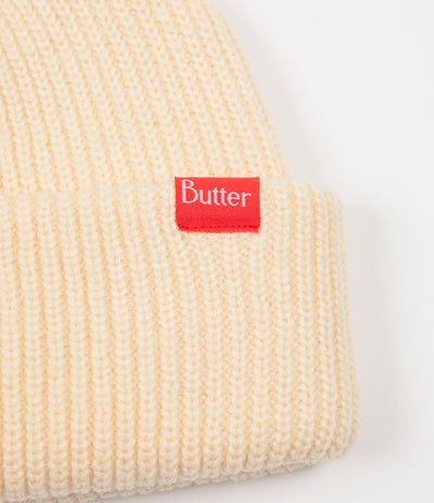 Butter Goods Wharfie Beanie - Ivory