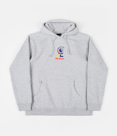 Butter Goods World Class Hoodie - Heather Grey