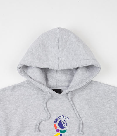 Butter Goods World Class Hoodie - Heather Grey