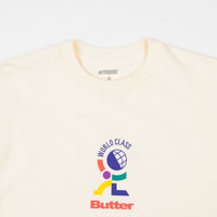 Butter Goods World Class T-Shirt - Cream thumbnail