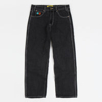 Butter Goods World Peace Denim Jeans - Washed Black thumbnail