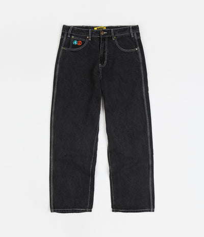 Butter Goods World Peace Denim Jeans - Washed Black