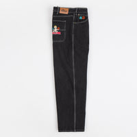 Butter Goods World Peace Denim Jeans - Washed Black thumbnail