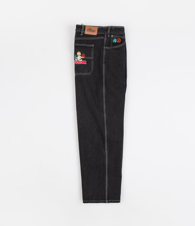 Butter Goods World Peace Denim Jeans - Washed Black