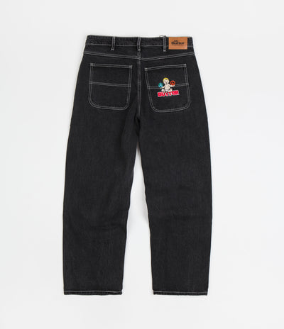 Butter Goods World Peace Denim Jeans - Washed Black