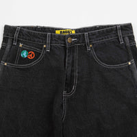 Butter Goods World Peace Denim Jeans - Washed Black thumbnail