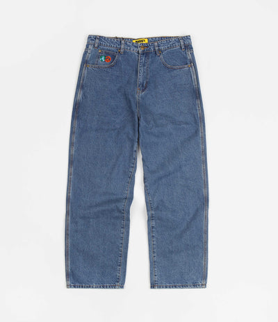 Butter Goods World Peace Denim Jeans - Washed Indigo