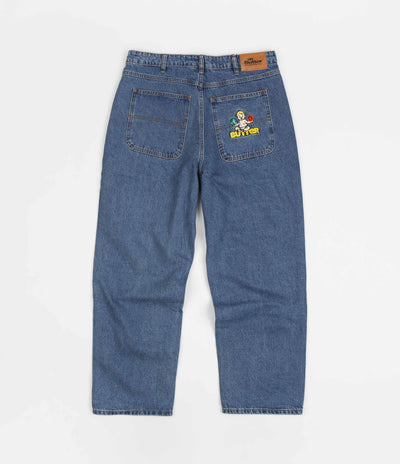 Butter Goods World Peace Denim Jeans - Washed Indigo