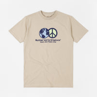 Butter Goods World Peace T-Shirt - Sand thumbnail