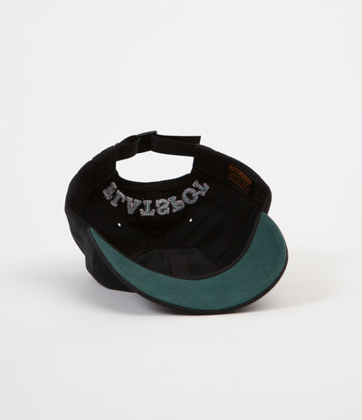 Butter Goods x Flatspot 6 Panel Cap - Black