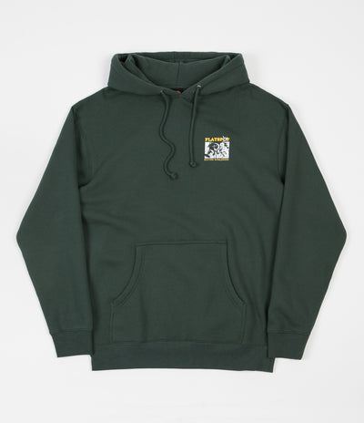 Butter Goods x Flatspot Hoodie - Alpine Green