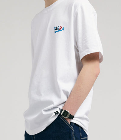 by Parra Adversaries T-Shirt - White