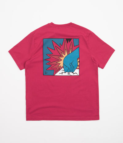 by Parra Angry T-Shirt - Purplepink