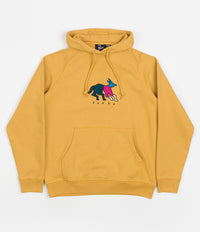 by Parra Anxious Dog Hoodie - Gold Yellow