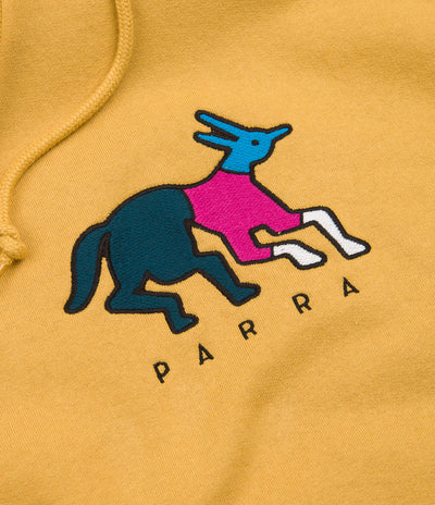 by Parra Anxious Dog Hoodie - Gold Yellow