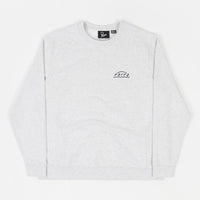 by Parra Arch Logo Crewneck Sweatshirt - Ash Grey thumbnail