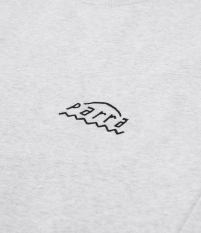 by Parra Arch Logo Crewneck Sweatshirt - Ash Grey