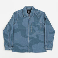 by Parra Army Dreamers Woven Shirt Jacket - Blue Grey thumbnail