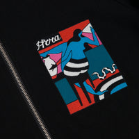 by Parra Bar Messy Wool Jacket - Dark Navy thumbnail