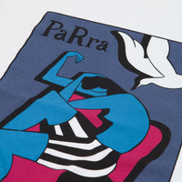 by Parra Bird Attack T-Shirt - White thumbnail