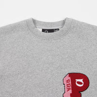 by Parra Block P Crewneck Sweatshirt - Heather Grey thumbnail