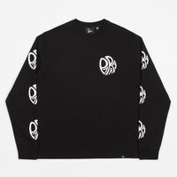 by Parra Circle Tweak Logo Long Sleeve T-Shirt - Black thumbnail