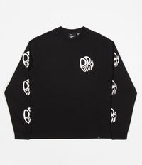 by Parra Circle Tweak Logo Long Sleeve T-Shirt - Black