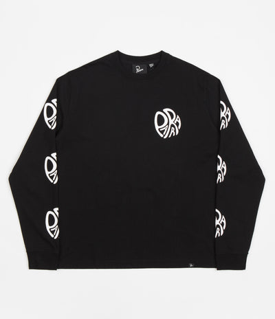 by Parra Circle Tweak Logo Long Sleeve T-Shirt - Black