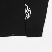 by Parra Circle Tweak Logo Long Sleeve T-Shirt - Black thumbnail