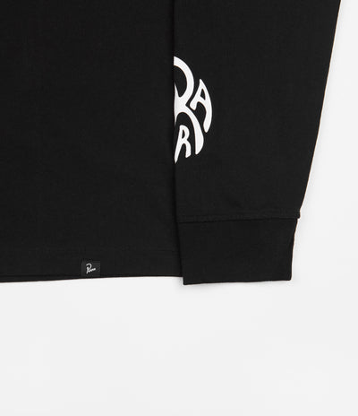 by Parra Circle Tweak Logo Long Sleeve T-Shirt - Black