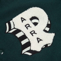 by Parra Cloudy Star Varsity Jacket - Pine Green thumbnail