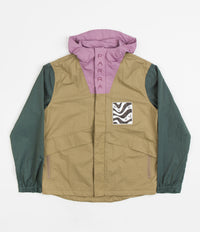 by Parra Distorted Logo Jacket - Sand