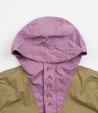 by Parra Distorted Logo Jacket - Sand | Flatspot