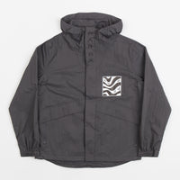 by Parra Distorted Logo Jacket - Stone Grey | Flatspot