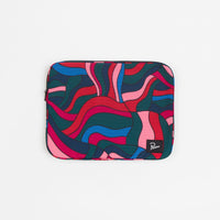 by Parra Distorted Waves 16 Inch Laptop Sleeve - Multi thumbnail