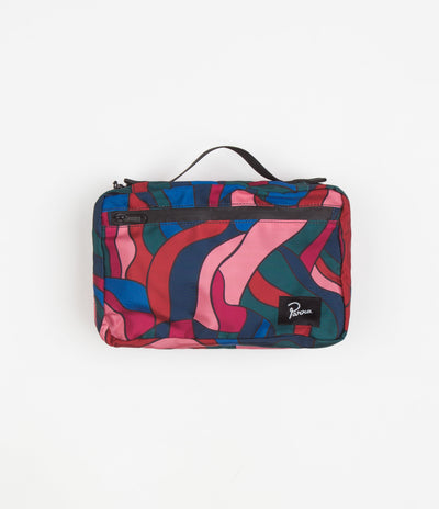 by Parra Distorted Waves Toiletry Bag - Multi