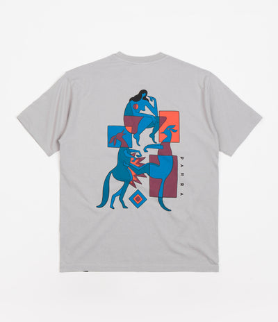 by Parra Down Under T-Shirt - Alloy Grey