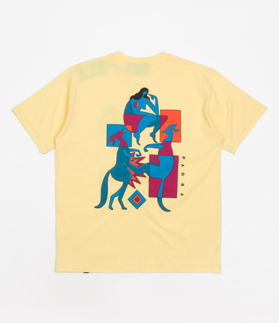 by Parra Down Under T-Shirt - Cream