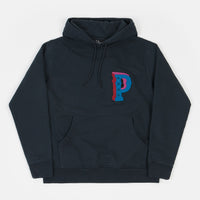 by Parra Dropped Out Hoodie - Navy Blue thumbnail