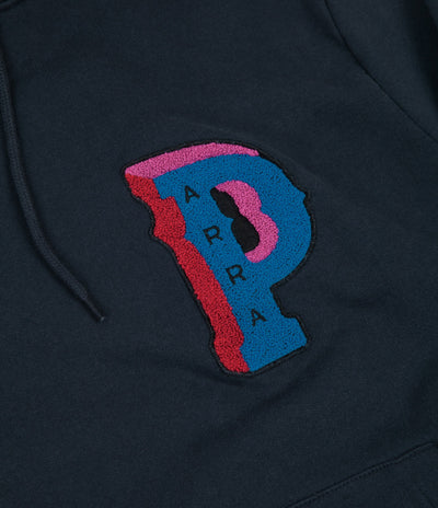 by Parra Dropped Out Hoodie - Navy Blue