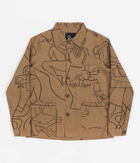 by Parra Experience Life Worker Jacket - Camel