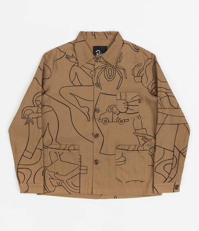 by Parra Experience Life Worker Jacket - Camel