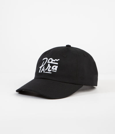 by Parra Fonted Cap - Black