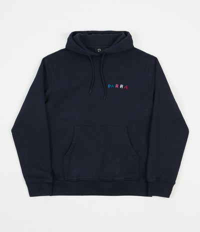 by Parra Fonts Are Us Hoodie - Navy