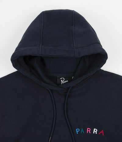 by Parra Fonts Are Us Hoodie - Navy