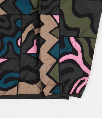 by Parra Gem Stone Pattern Quilted Jacket - Multi