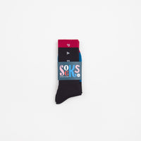 by Parra Horizontal Clean Logo Crew Socks - Multi thumbnail