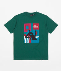 by Parra Hot Springs T-Shirt - Pine Green